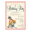 Kitty Birthday Party | Retro Birthday Invitation Card