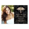 Lime Medical School Graduation Announcement Invitation Card