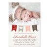 Love Banner Valentine Baby Announcement Invitation Card