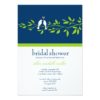 Love Birds On Branches Garden Bridal Shower Invitation Card