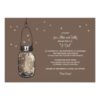 Mason Jar And Fireflies Engagement Party Invitation Card