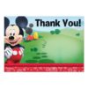 Mickey Thank You Cards Invitation Card