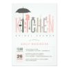 Mod Stock The Kitchen Bridal Shower Party Invitation Card