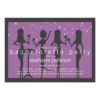 Modern Party Girls Cocktail Bachelorette Party Invitation Card