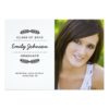 Modern Photo Graduation Invitation Card