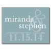 Modern Types Save The Date Bold Wedding Postcard