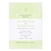 Monogram Neutral Twins Baptism Invitation Card