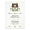 Monogrammed Home Sweet Home Housewarming Party Invitation Card