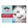 Mustache & Bow Tie Photo Birthday Party Invitation Card