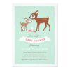Hello Deer! Baby Shower Invitation Card