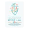 Nautical Beach Bridal Shower Invitation Card