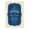 Nautical Rehearsal Dinner Invitation Card