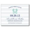 Nautical Seahorse | Save The Date Post Card