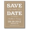 New Vintage | Save The Date Announcement Postcard