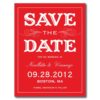 New Vintage | Save The Date Announcement Postcard