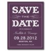 New Vintage | Save The Date Announcement Postcard