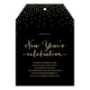 New Year'S Confetti | Holiday Party Invitation Card