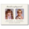 Old School Photos Save The Date Postcard