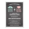 Old Time Shower | Gender Reveal Invitation Card
