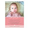 Photo Baptism Invite :: Lovely Type 1 Invitation Card