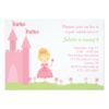 Pretty Princess Birthday Invitation Card