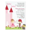 Princess And Pirate Invitation Card