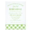 Rehearsal Dinner Invitation | Stay For Supper Invitation Card