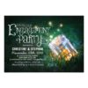 Romantic Mason Jar & Fireflies Engagement Party Invitation Card
