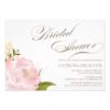 Romantic Peony Flower Bridal Shower Invitation Card