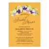 Rustic Floral Wreath Bridal Shower Invitation Card