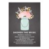 Rustic Flowers | Bridal Shower Invitation Card