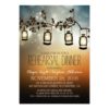 Rustic Garden Lights - Lanterns Rehearsal Dinner Invitation Card