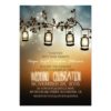 Rustic Garden Lights - Lanterns Wedding Invitation Card