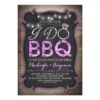 Rustic I Do Bbq Couples Shower Invitation Card