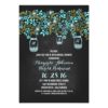 Rustic Mason Jars Chalkboard Rehearsal Dinner Invitation Card