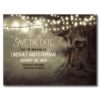 Rustic Old Tree Save The Date Postcards