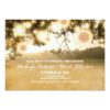 Rustic String Lights Romantic Rehearsal Dinner Invitation Card