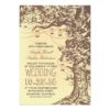 Rustic Tree & Mason Jars Wedding Invitation Card