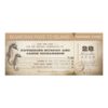 Save The Date Invitation Boarding Pass Tickets Invitation Card