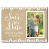 Save The Date Photo Postcard | Lace And Kraft