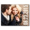 Simple Typography | Photo Save The Date Postcard