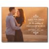 Simple Vintage | Photo Save The Date Postcard