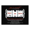 Slot Machine Wedding Invitation Card