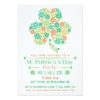 St. Patrick'S Day Party Invitation Card