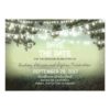 String Of Lights Rustic Save The Date Flat Cards Invitation Card