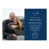 Stylish Ampersand Wedding Photo Invitation Card