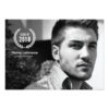 Stylish Modern Laurel Wreath Photo Graduate Invitation Card