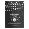Summer String Lights Couples Shower Invitation Card