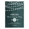 Summer String Lights Housewarming Party Invitation Card