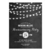 Summer String Lights Housewarming Party Invitation Card